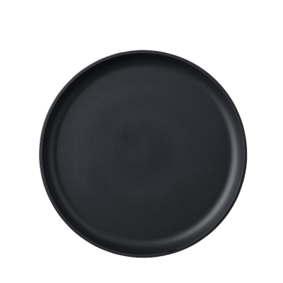 ontbijtbord silueta 230 mm - nordic black