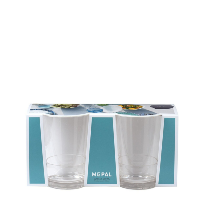 set glas flow 200 ml 2 stuks