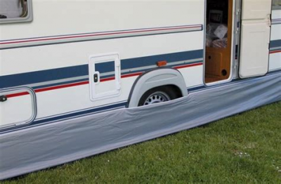 Caravan tochtstrook 450x60cm