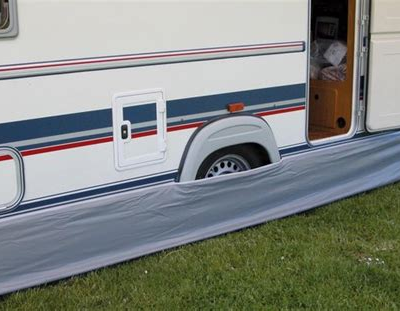 Caravan tochtstrook 450x60cm