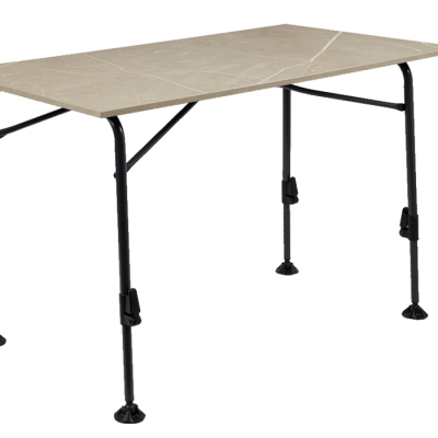 Travellife Mirano tafel exteriolit taupe marble 120
