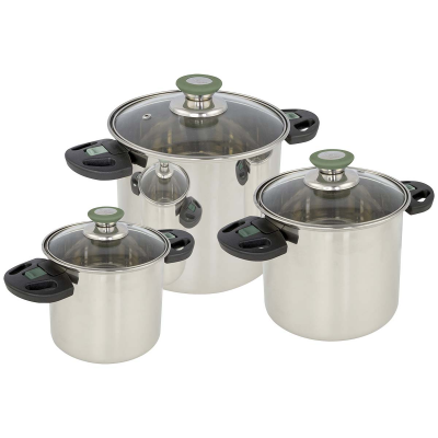BC Pannenset Elegance Compact 3 rvs