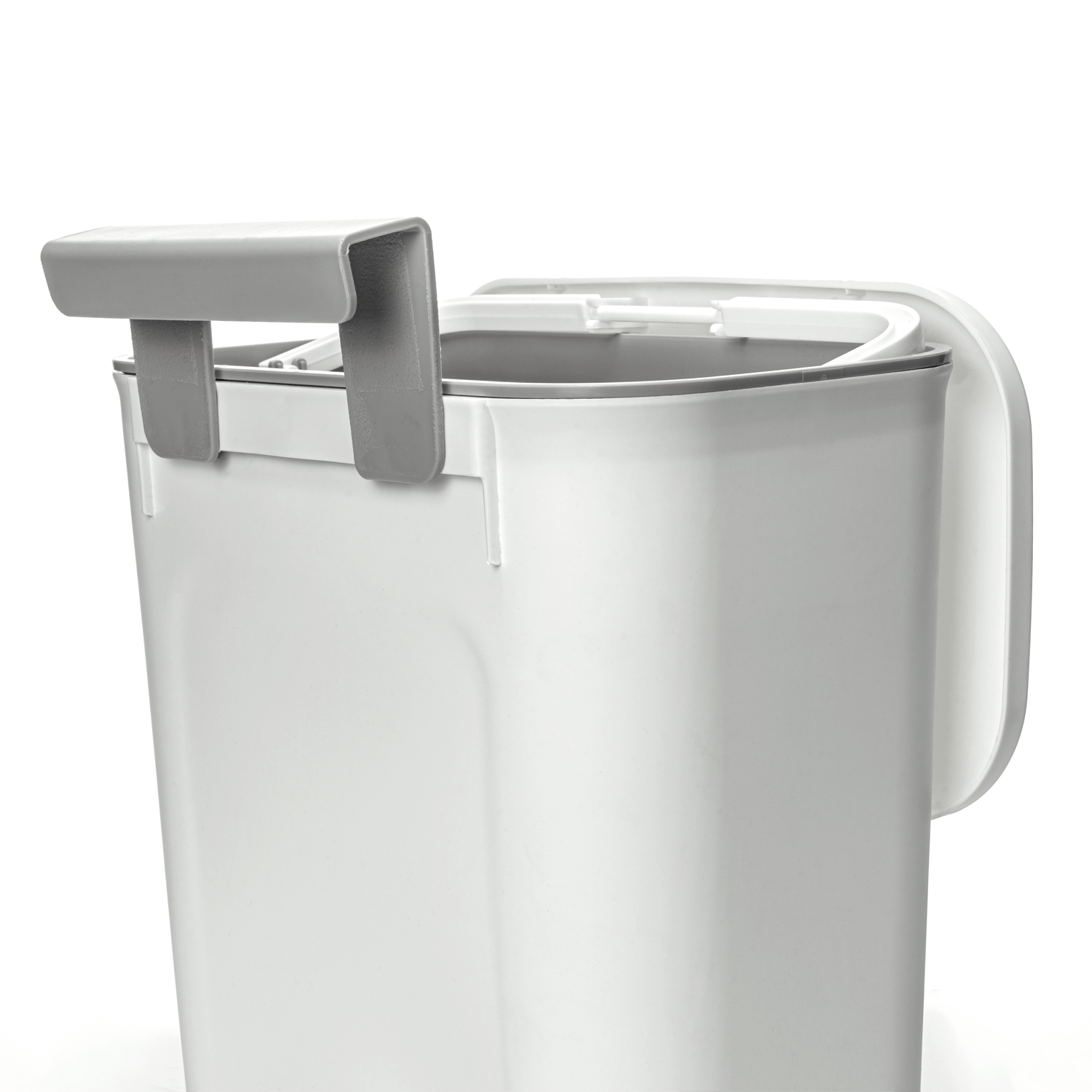 Brescia afvalbak met wegklap deksel Brescia afvalbak met wegklap deksel