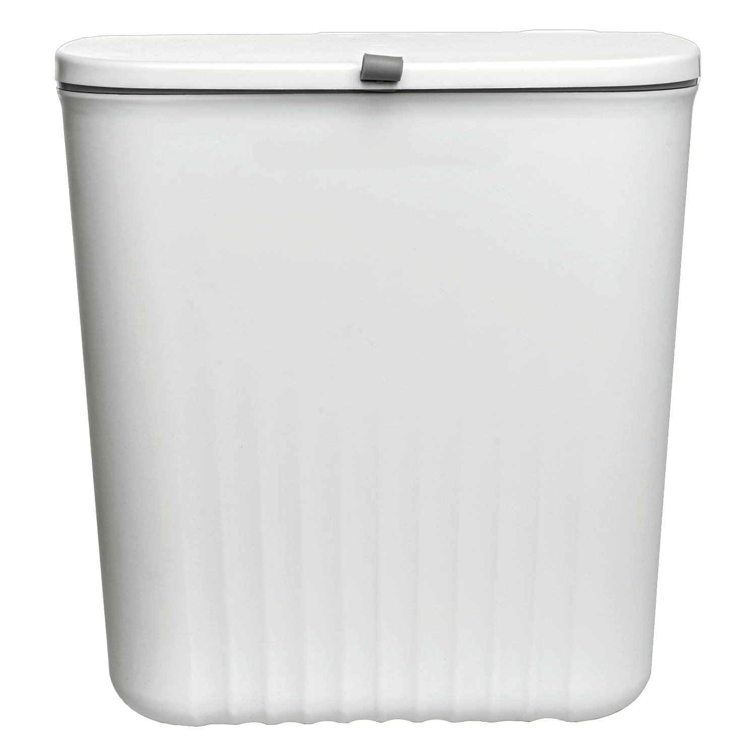 Brescia afvalbak met wegklap deksel Brescia afvalbak met wegklap deksel