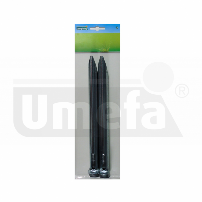 Campking tentharing halfrond 24cm staal