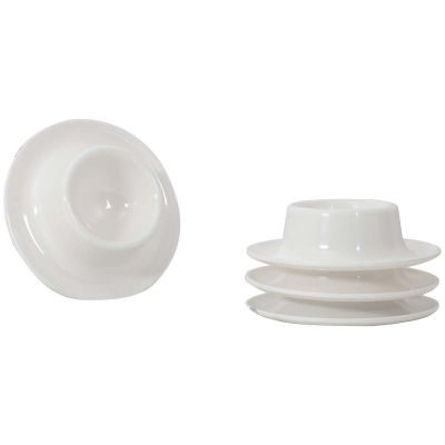 GX ROY Eierdop ivory 4st