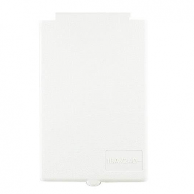 Klapdeksel wit voor MPK CEE-invoerdoos verpakt