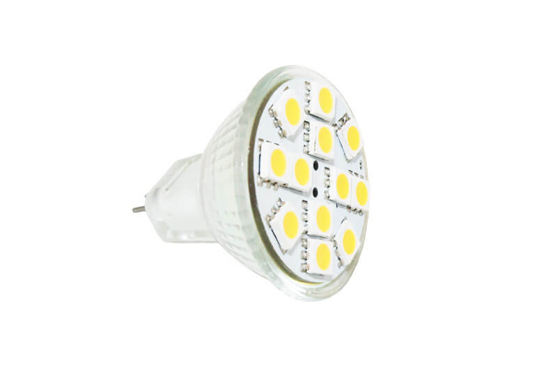 MR11LED 100lm 10-30V DC, gestabiliseerd MR11LED 100lm 10-30V DC, gestabiliseerd