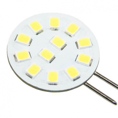 Super Flat LED 12 LED G4 10-30V DC, gestabiliseerd