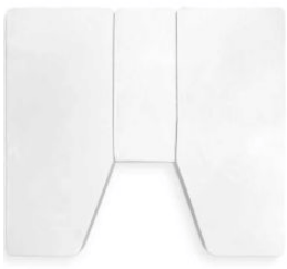 Walra Molton matrasbeschermer (3-delig) wit